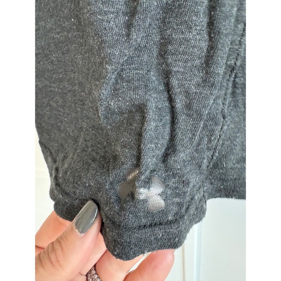 Under Armour Tank Top Gray Racerback Sleeveless Athletic Activewear - Picture 4 of 4